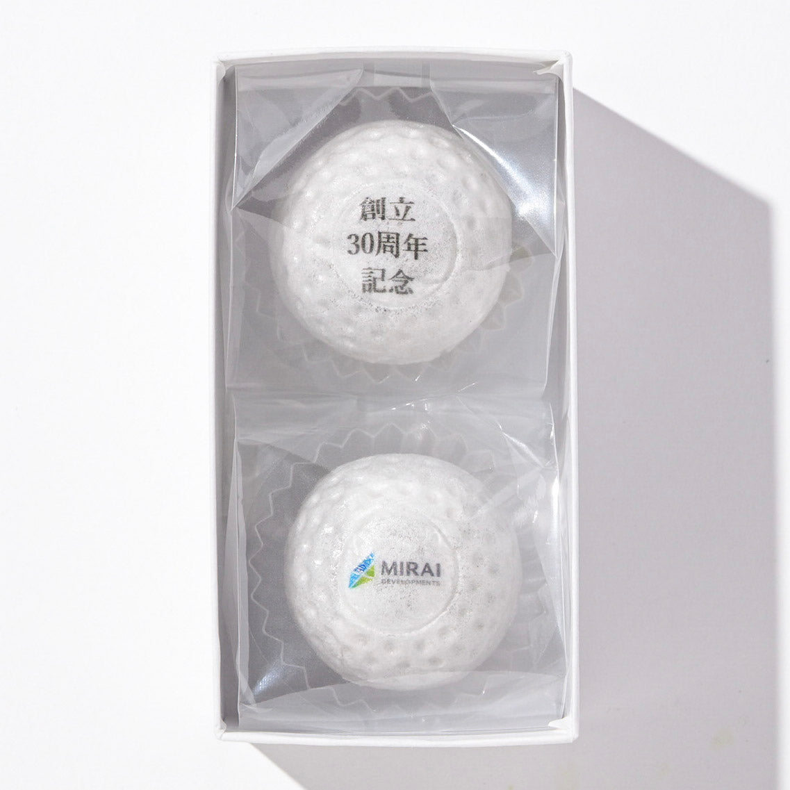 アルバトロス ゴルフボールもなか 2個入|名入れできるコンペの参加賞(店頭受取)