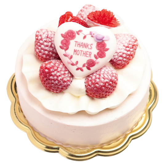 母の日デコレーションケーキ［店頭受取］12cm（4号）