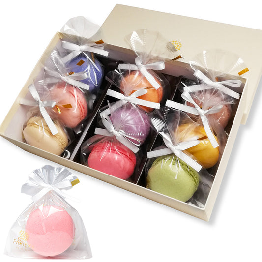 リボン付 天使がくれたマカロン 9個入｜華やかに贈るスイーツギフト（全国配送）