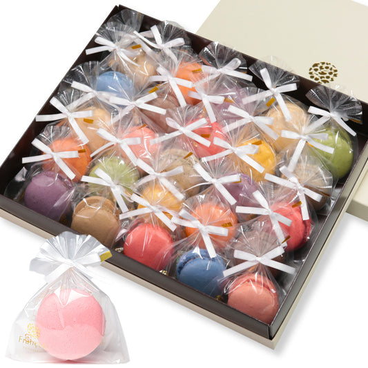 リボン付 天使がくれたマカロン 25個入｜笑顔を届けるスイーツギフト（全国配送）