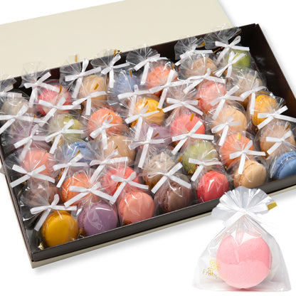 リボン付 天使がくれたマカロン 35個入｜華やかな贈り物に最適な大容量ギフト（全国配送）