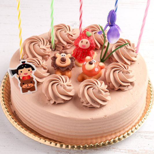 こどもの日ケーキ 生チョコクリームデコレーションケーキ【5号・6号】｜端午の節句のお祝いに [凍]（全国配送）