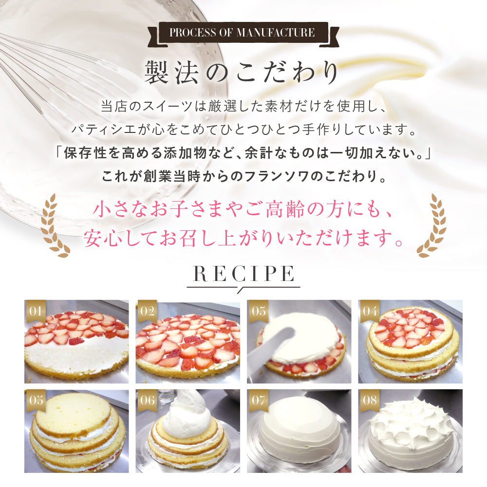 お姫さまデコレーションケーキ（店頭受取）