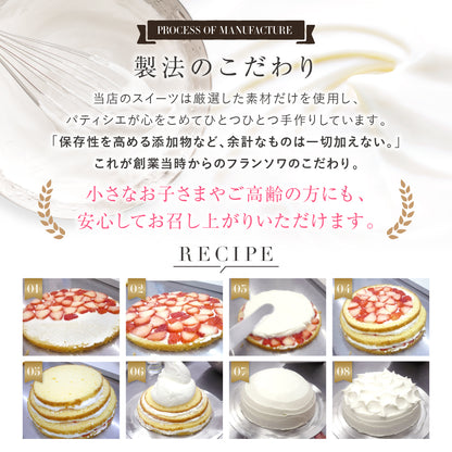 お姫さまデコレーションケーキ（店頭受取）