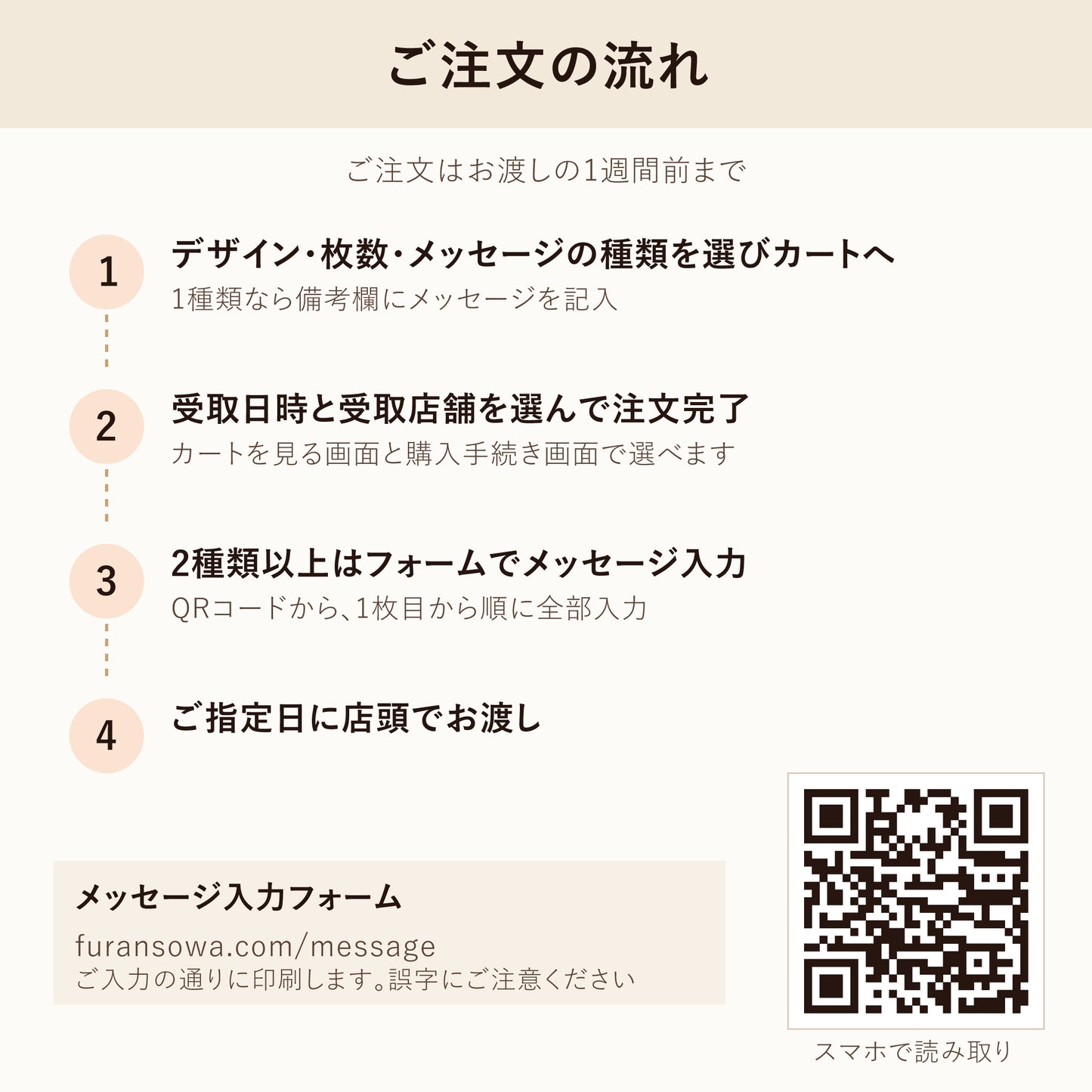 メッセージクッキー｜名入れ・メッセージをプリントしたクッキー（店頭受取）