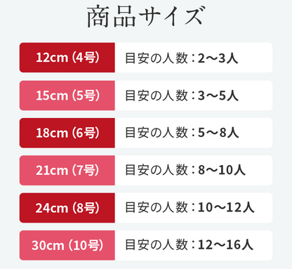 いちごのデコレーション（店頭受取）