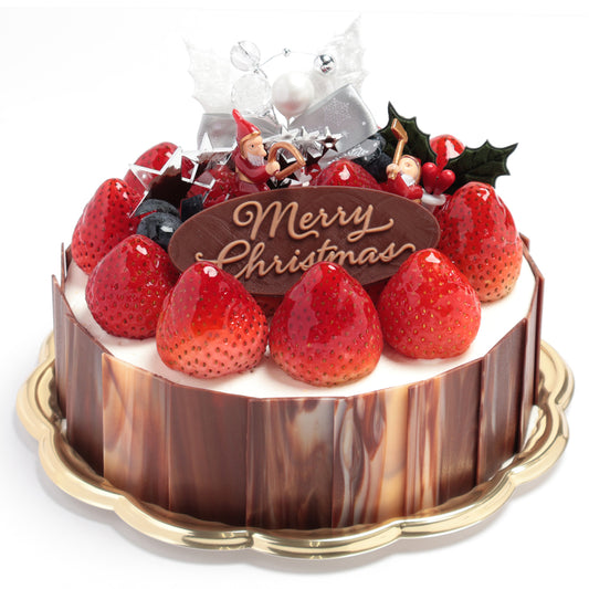 いちごの幸せダブルサンドケーキ 15cm（5号）［店頭受取］クリスマスケーキ